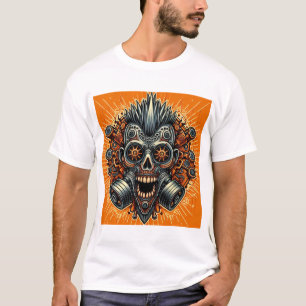 Camiseta Colección de calaveras tribales