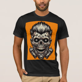 Camiseta Colección de calaveras tribales