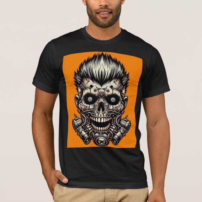 Camiseta Colección de calaveras tribales (Anverso)