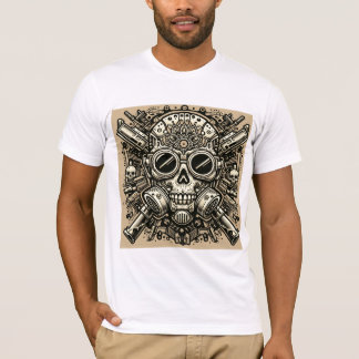 Camiseta Colección de calaveras tribales
