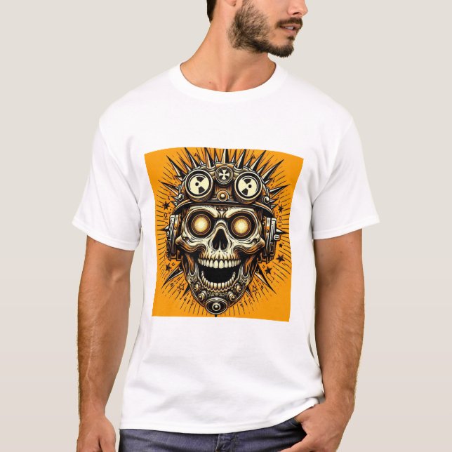 Camiseta Colección de calaveras tribales (Anverso)