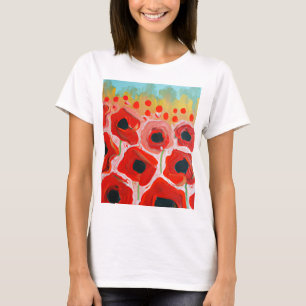 Camiseta Colección de campos de disquete