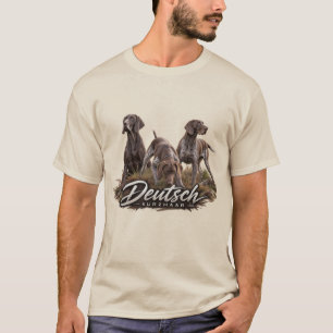 Camiseta Colección de Caza del Pointer Alemán de Pelo Corto