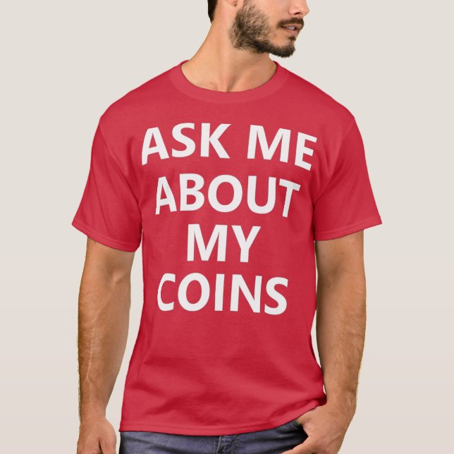 Camiseta Colección de colecciones de monedas Hobby de numis (Anverso)