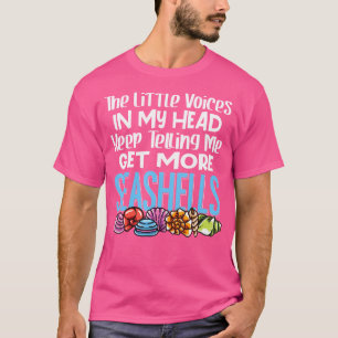 Camiseta Colección de conchas marinas Colector de conchas m