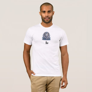 Camiseta Colección de Cristal de Plata Leo Luxury Collect