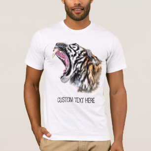 Camiseta Colección de dibujo de animales Gran tigre - Agreg