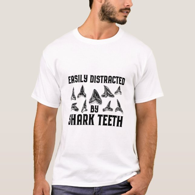 Camiseta Colección de dientes de tiburón | Ideas de regalo  (Anverso)