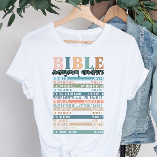 Camiseta Colección de Escrituras Bibliales inspiradoras (Subido por el creador)