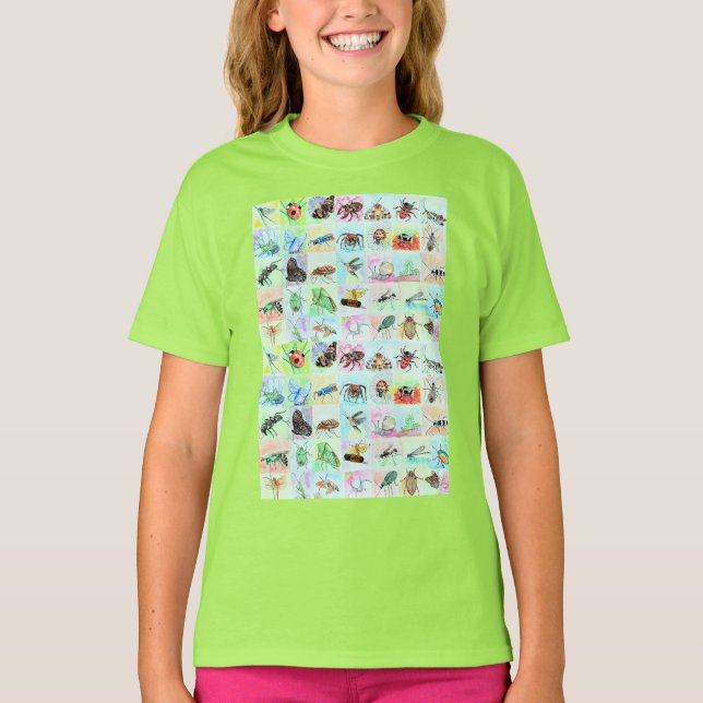 Camiseta Colección de fallos de verano en T-S acuarela (Anverso)