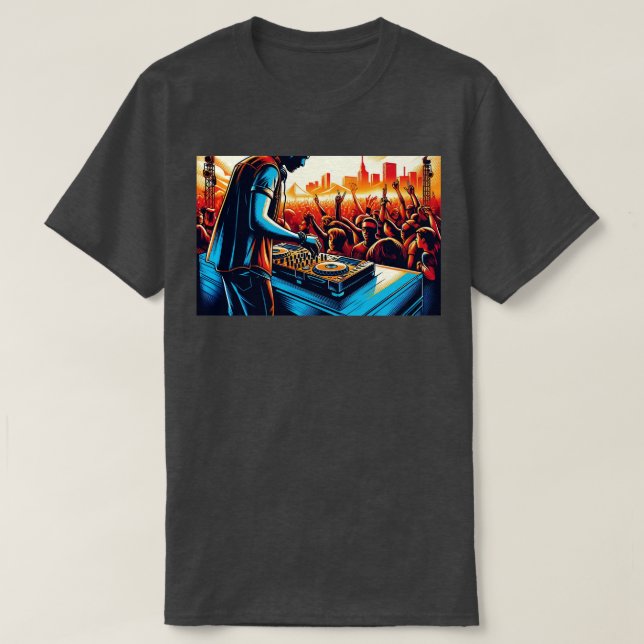 Camiseta Colección de Fiestas de Bronx del álbum retro de H (Diseño del anverso)