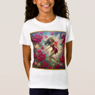 Camiseta Colección de Hadas de Navidad - Cabello Castaño Me