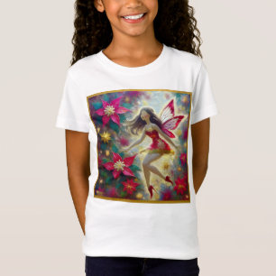 Camiseta Colección de Hadas de Navidad - Cabello Castaño Os
