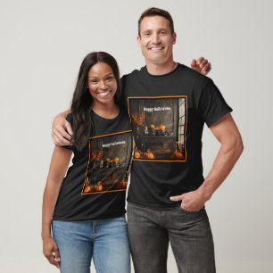 Camiseta Colección de Halloween en casa con fantasía