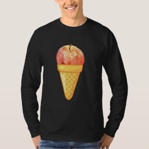 Camiseta Colección De Helados Y Frutas De Crema De Hielo De