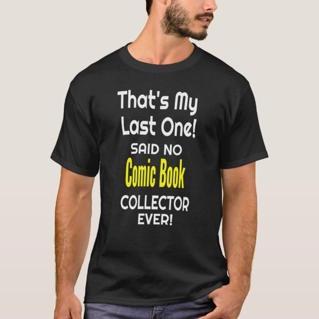 Camiseta Colección de historietas (Anverso)