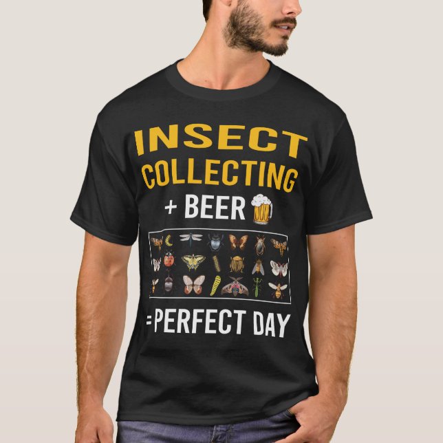 Camiseta Colección de insectos en el Día de la Cerveza Bug  (Anverso)