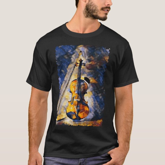 Camiseta Colección de la orquesta musical violinista P (Anverso)