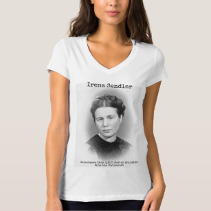Camiseta Colección de las mujeres de Badass - Irena Sendler