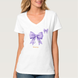 Camiseta Colección de lazos de arcoíris pastel