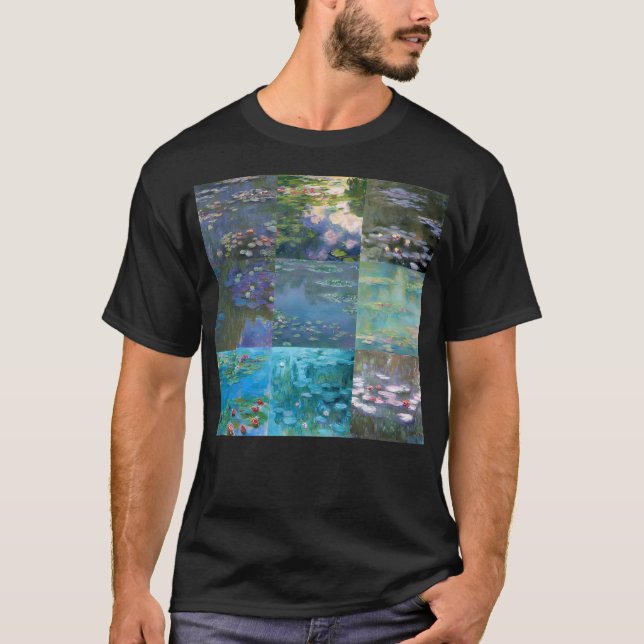 Camiseta Colección de lirios de agua - Claude Monet (Anverso)