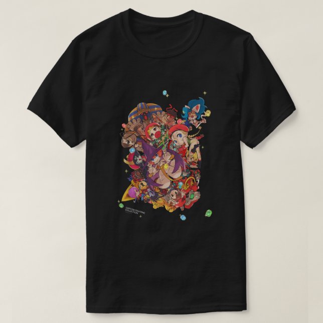 CAMISETA COLECCIÓN DE LUCHA CONTRA CAPCOM (Diseño del anverso)