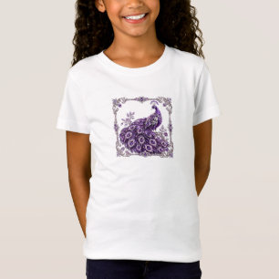 Camiseta Colección de lujo Pavo Real de Cristal Púrpura