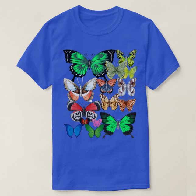 Camiseta Colección de mariposa Monarch Butterfly Lover Butt (Diseño del anverso)