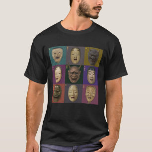 Camiseta Colección de máscaras noh