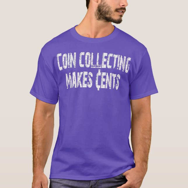 Camiseta Colección de moneda hace que la moneda de los cént (Anverso)