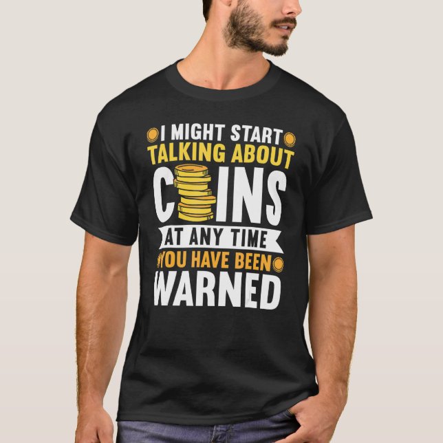 Camiseta Colección de moneda numismática (Anverso)