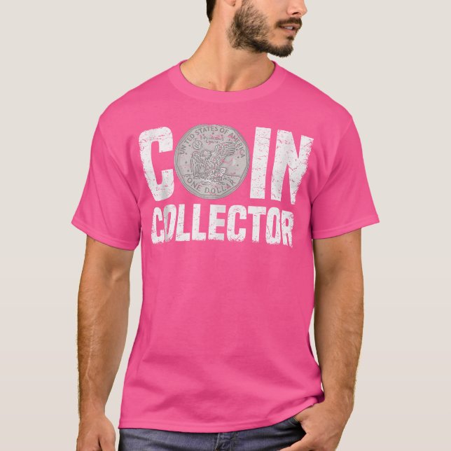 Camiseta Colección de monedas de colección numismática (Anverso)