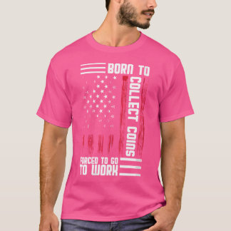 Camiseta Colección de monedas Wo Colección de monedas Moned