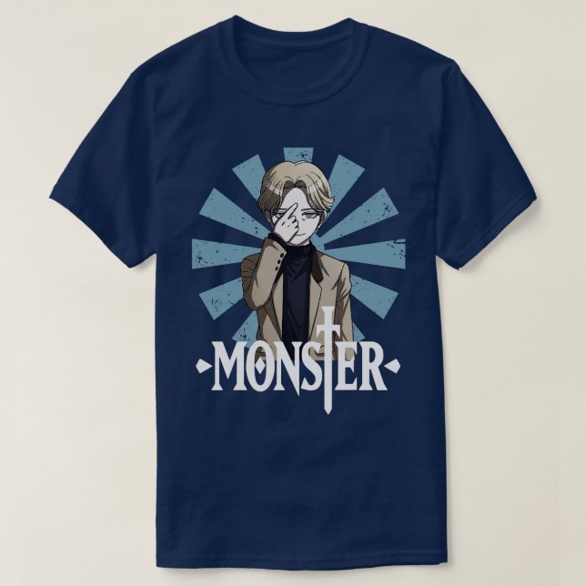 Camiseta Colección de monstruos de viaje de Dr. Kenzo Tenma (Diseño del anverso)