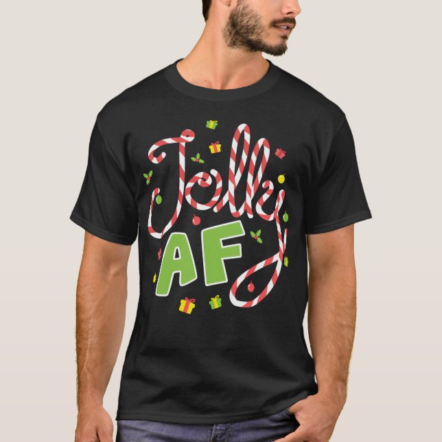 Camiseta Colección de Navidades Jolly Af (Anverso)