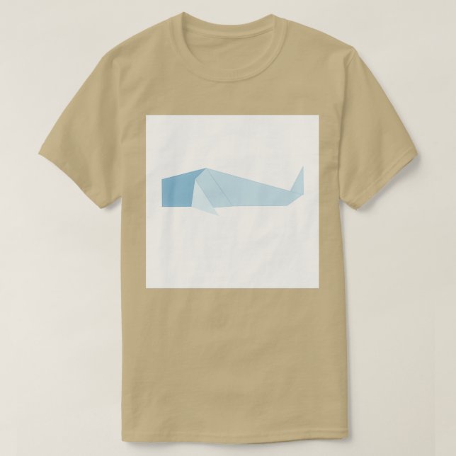 Camiseta Colección de origami de ballena (Diseño del anverso)