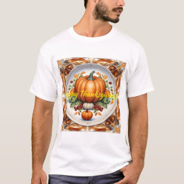 Camiseta Colección de otoño de la calabaza moderna de Acció