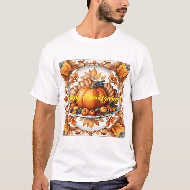 Camiseta Colección de otoño de la popular calabaza de Acció (Anverso)