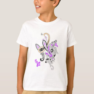 Camiseta Colección de Paisley Botánico de Lujo
