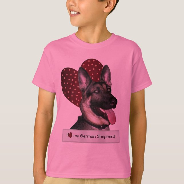 Camiseta Colección de Pastor Alemán (Anverso)