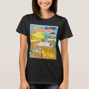 Camiseta Colección de peces globo