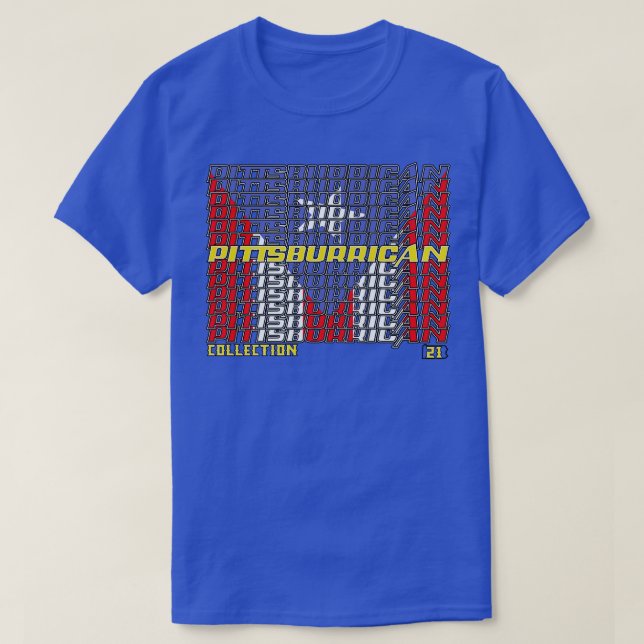 Camiseta Colección de Pittsburrican (Diseño del anverso)