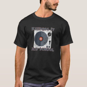Camiseta Colección de registros de vinilo Vintage retro que