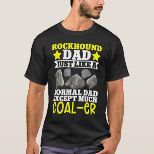 Camiseta Colección de rock de geología masculina de Rockhou