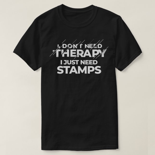 Camiseta Colección de sellos 1 (Diseño del anverso)