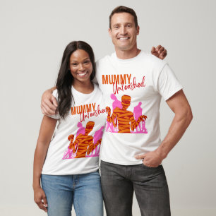 Camiseta Colección de sellos de Halloween "Mummy Unleashed"
