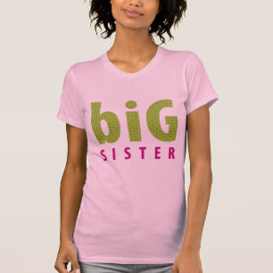 Camiseta COLECCIÓN DE SIBLINGS - hermana mayor {lime}