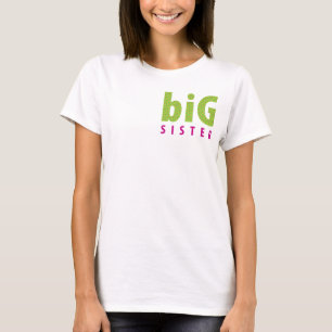 Camiseta COLECCIÓN DE SIBLINGS - hermana mayor {lime}