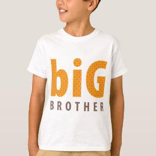 Camiseta COLECCIÓN DE SIBLINGS - hermano mayor {naranja}