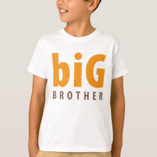 Camiseta COLECCIÓN DE SIBLINGS - hermano mayor {naranja}